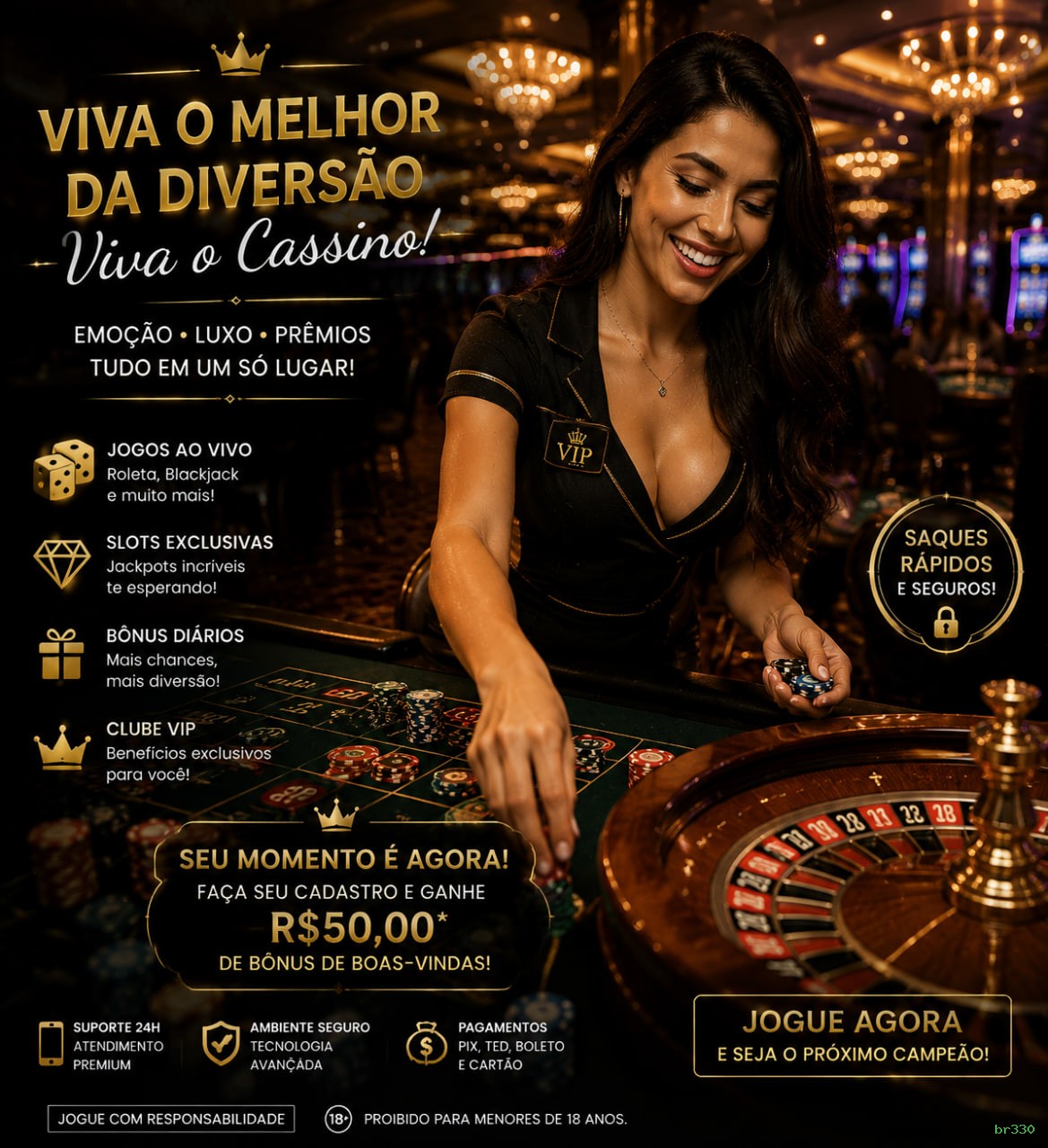 Programa VIP br330 - benefícios exclusivos